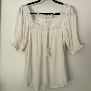 In Loom Cotton Top~size Medium